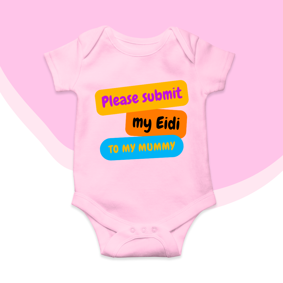 Submit My Eidi Rompers | Eid Romper
