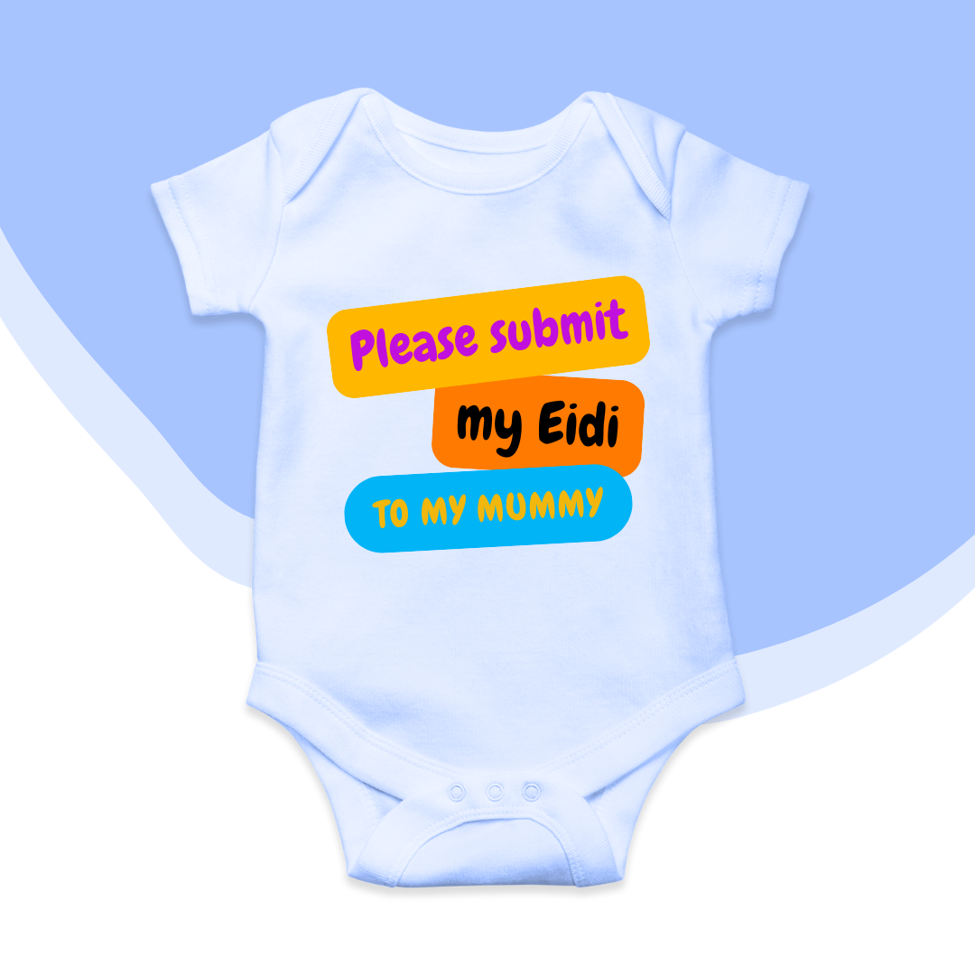 Submit My Eidi Rompers | Eid Romper
