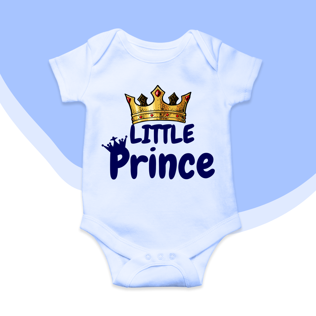Cute Little Prince Baby Romper| 0-18 month size 4 Colors