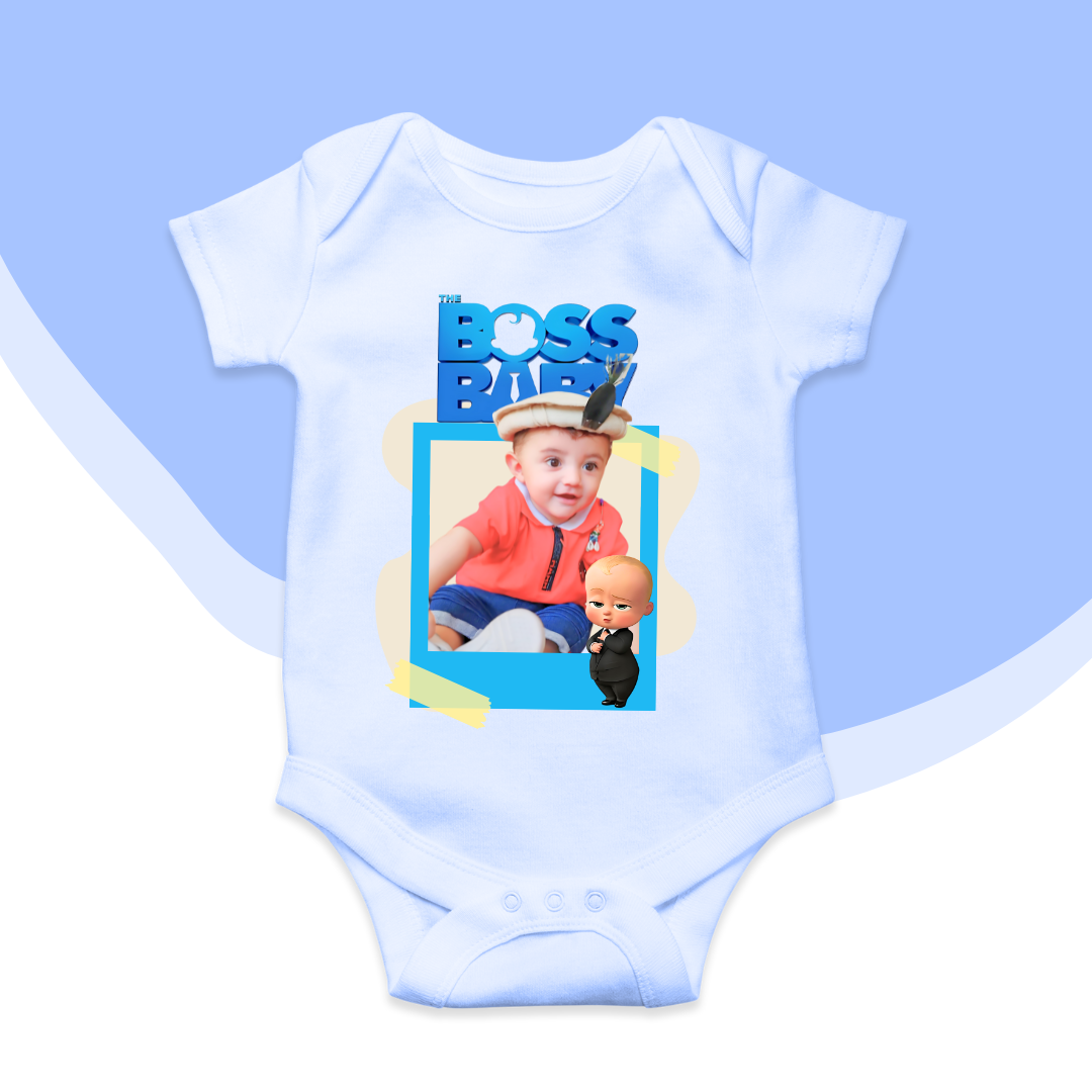 The Boss Baby Customized Picture baby romper