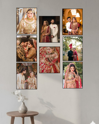 Pack of 8 Medium Customize Phototiles for your room