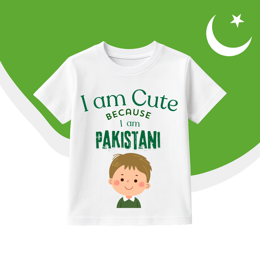 Customized 1st Jashn e Azadi cute pakistani boy | Azadi Shirt