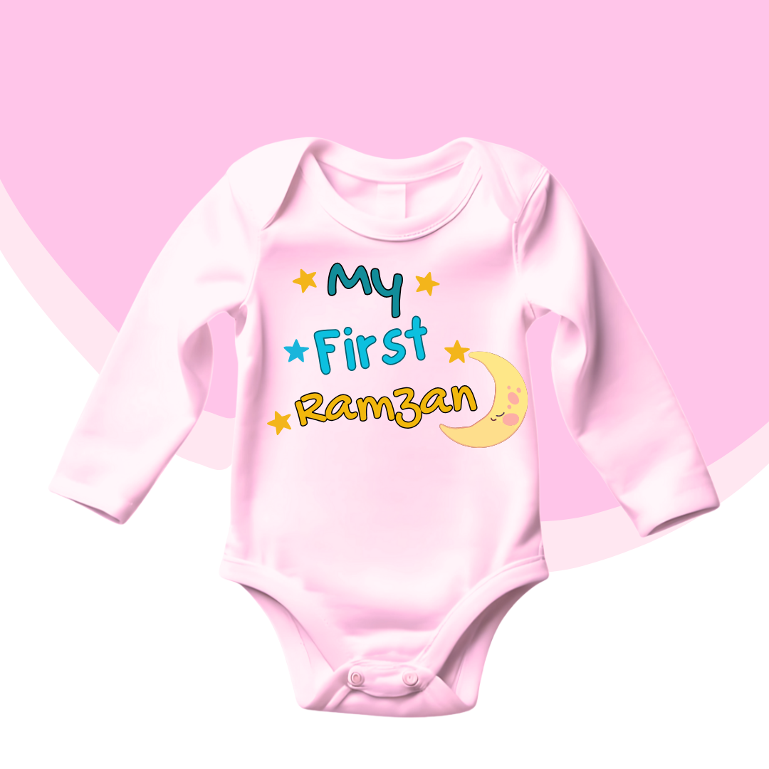 My first Ramzan Baby Romper|Size 0-18 Months