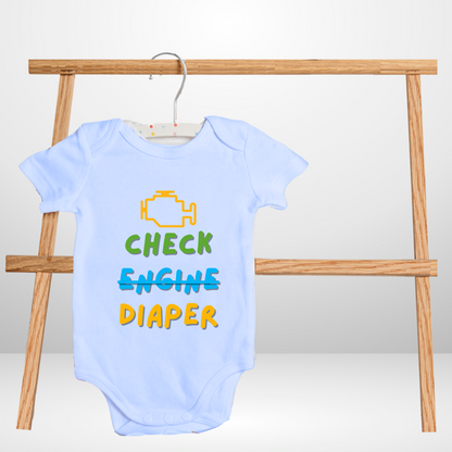 Check My Diaper Baby Romper | Adorable Rompers for Your Little Star