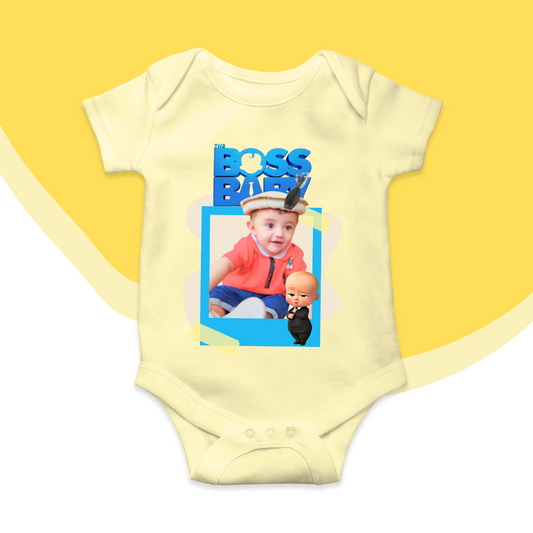 The Boss Baby Customized Picture baby romper