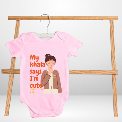 Cute Khala Romper | Adorable Rompers for Your Little Star