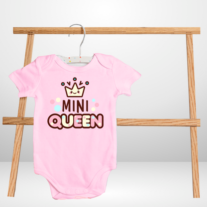 Mini Queen Romper for Girls | 0-18 months Baby Girl Romper