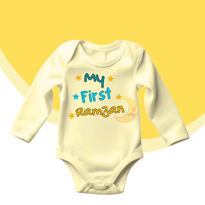 My first Ramzan Baby Romper|Size 0-18 Months