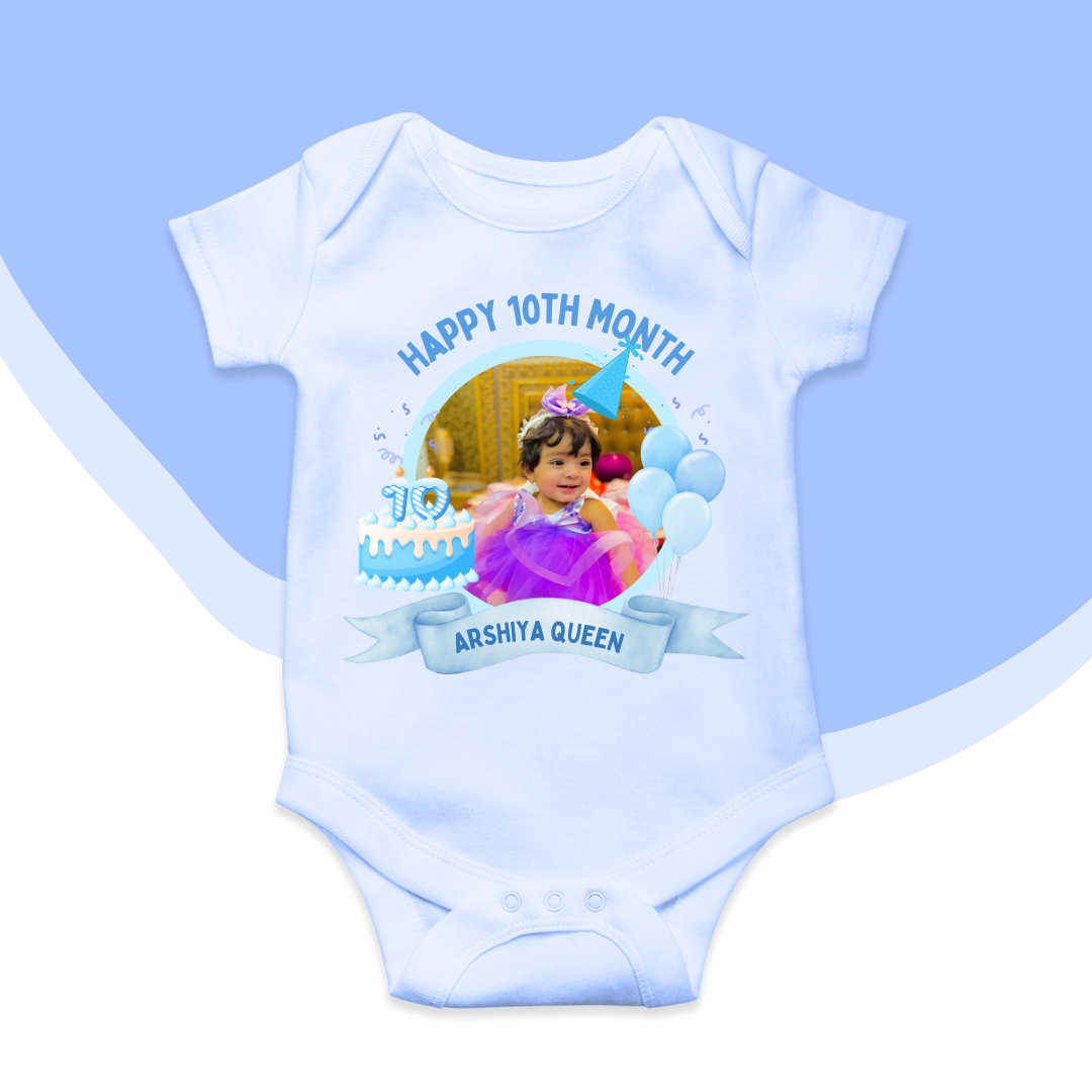 Customize Birthday Baby Picture Rompers | For Your Loved Ones