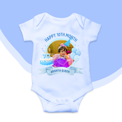 Customize Birthday Baby Picture Rompers | For Your Loved Ones