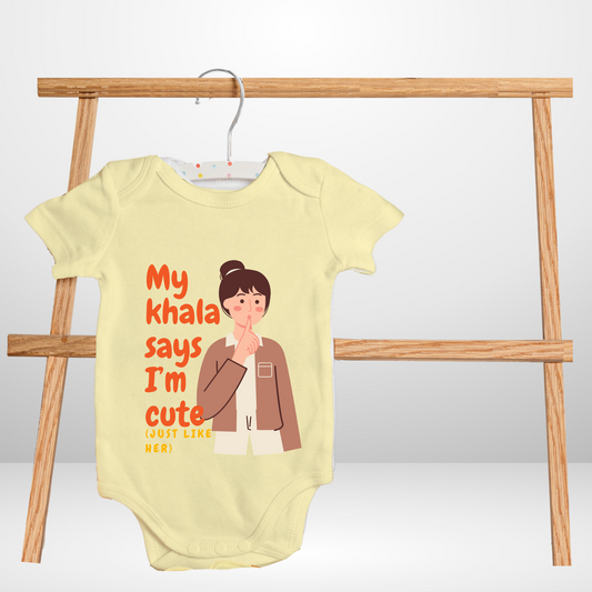 Cute Khala Romper | Adorable Rompers for Your Little Star