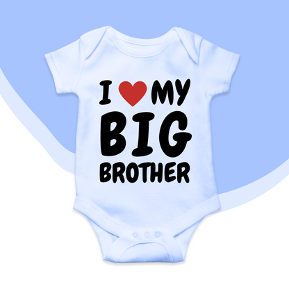 I love my Big Brother baby romper| Adorable Rompers for Your Little Star