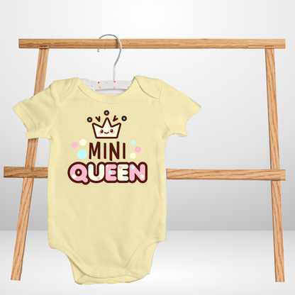 Mini Queen Romper for Girls | 0-18 months Baby Girl Romper