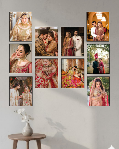 Pack of 10 Medium Customize Phototiles for your room